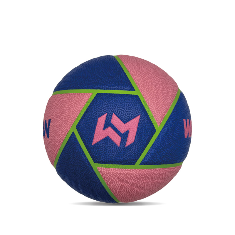 Individuálne navrhnuté špeciálne tvarované vnútorné vonkajšie výcvik vlhkosti absorbujúce PU basketbal