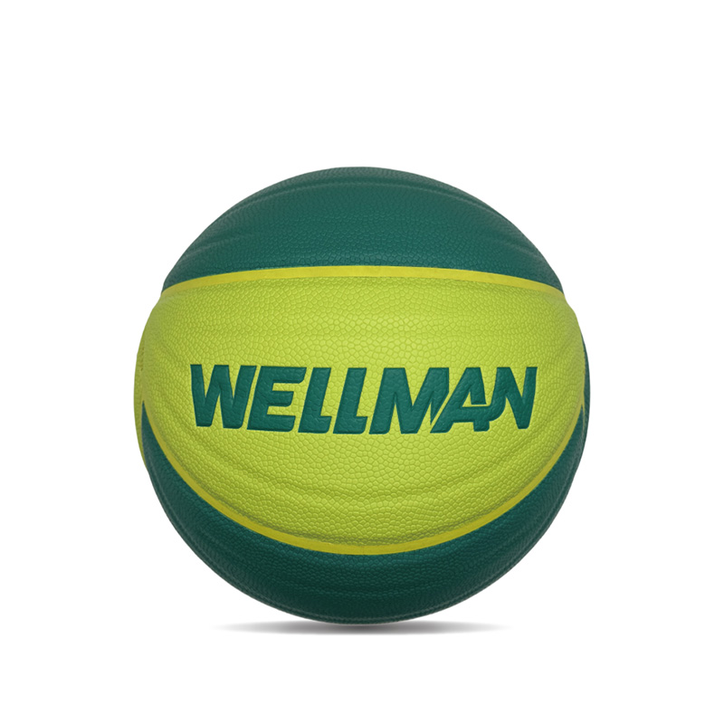 Individuálne navrhnuté špeciálne tvarované vnútorné vonkajšie výcvik vlhkosti absorbujúce PU basketbal