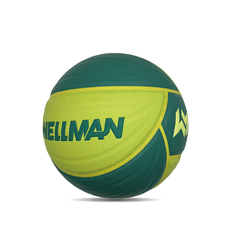 Individuálne navrhnuté špeciálne tvarované vnútorné vonkajšie výcvik vlhkosti absorbujúce PU basketbal