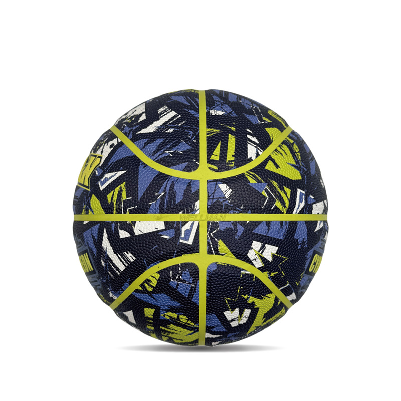 Personalizovaný prispôsobený pop cyberpunk tlačený PU Sports/Gift Basketball Ball Veľkosť 7