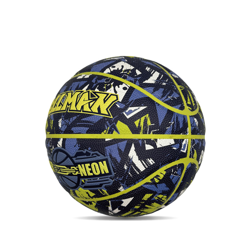 Personalizovaný prispôsobený pop cyberpunk tlačený PU Sports/Gift Basketball Ball Veľkosť 7