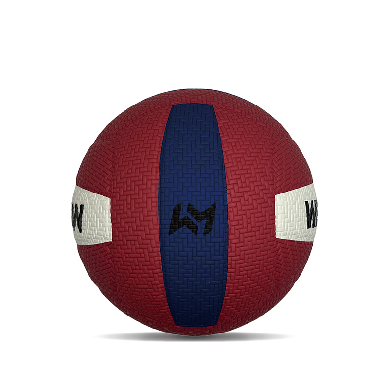 Tkaný vzor, ​​ktorý absorbuje vlhkosť, športový originálny PU kožená volejbalová guľa